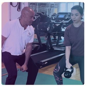 personal exercise therapy or personal training service in dubai